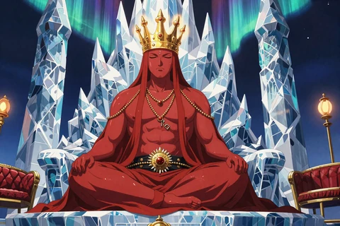 Huge Red VIP Manager auf Eisthron im Arctic Loyalty Club